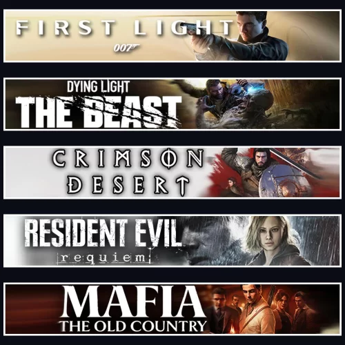  007 +Beast +Crimson +Evil 9 +Mafia